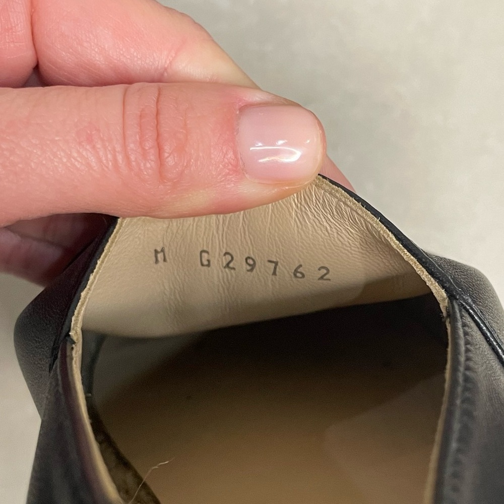 Chanel Black Leather Espadrilles Size 37 G29762 - Picture 14 of 16